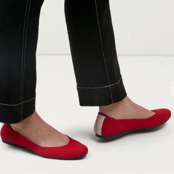 Rothy's The Square flats in Cardinal Red Sz 11 - Picture 12 of 12